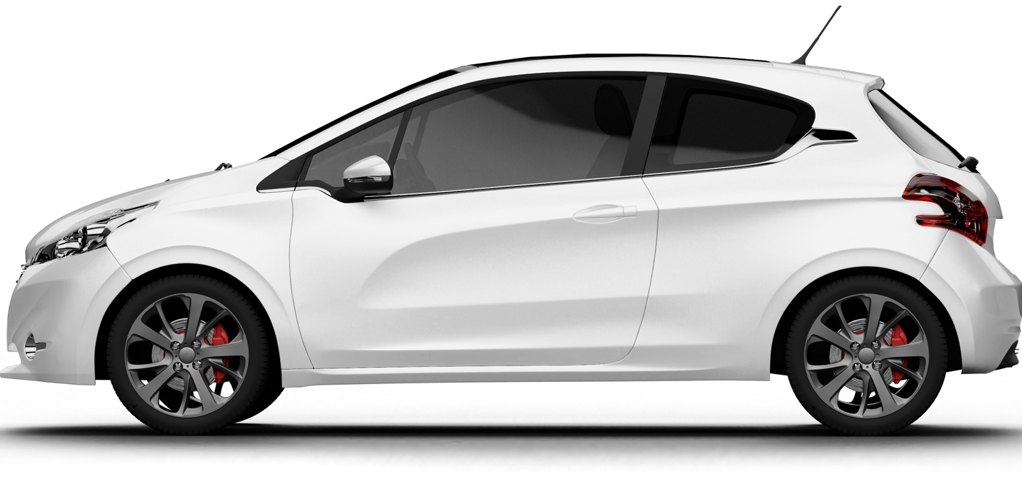 Peugeot 208 blanco